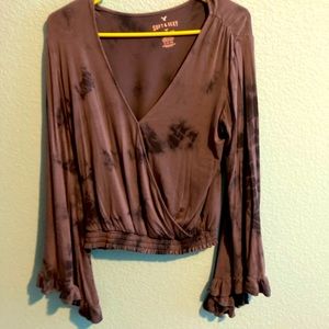 Blue American Eagle top